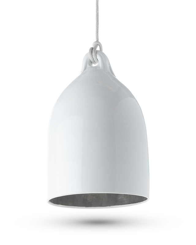 Bufferlamp design Wieki Somers, Silver, large
