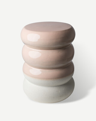 side table chubby pink, Light pink, medium