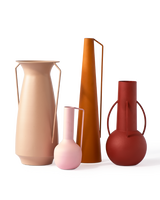 Vases Roman green set 4, Light pink, small