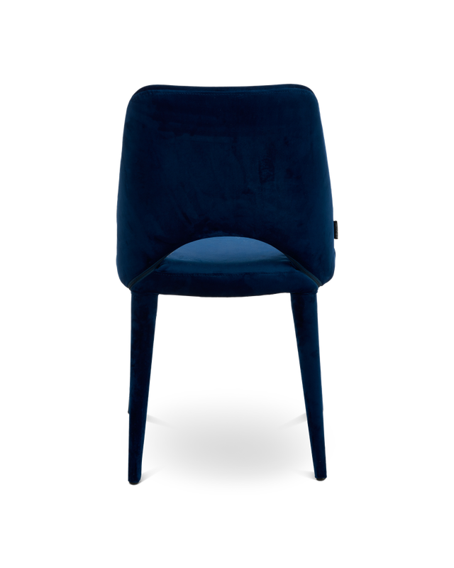 Chair Holy velvet beige, Dark blue, large