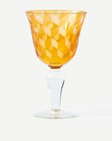 Wine glass blocks multicolour set 6, Multi-colour, small