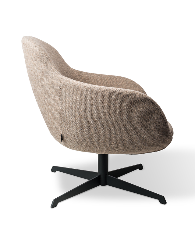Swivel chair Spock beige, Beige, large