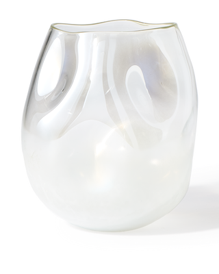 Vase collision white S, White, medium