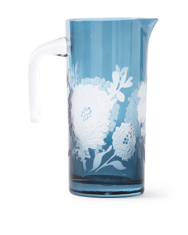 pitcher peony, Dark blue, small