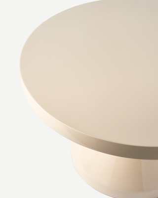 coffee table zig zag beige, Beige, medium