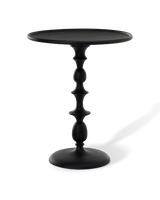Side table classic dk. green, Black, small