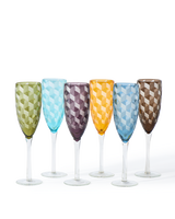 Champagne blocks multicolour set 6, Multi-colour, small