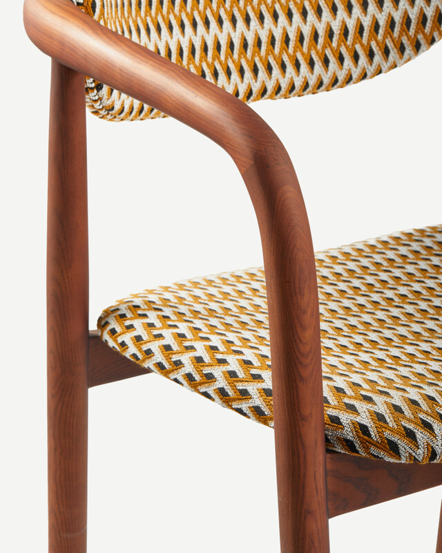 chair henry geo ochre (FSC 100% certified), Ochre, pdp