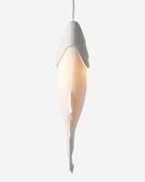 "Mykiss" Fish lamp, White, small