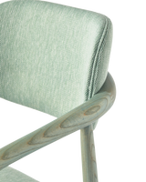 Chair Henry pink (FSC 100% certified), Green grey, small