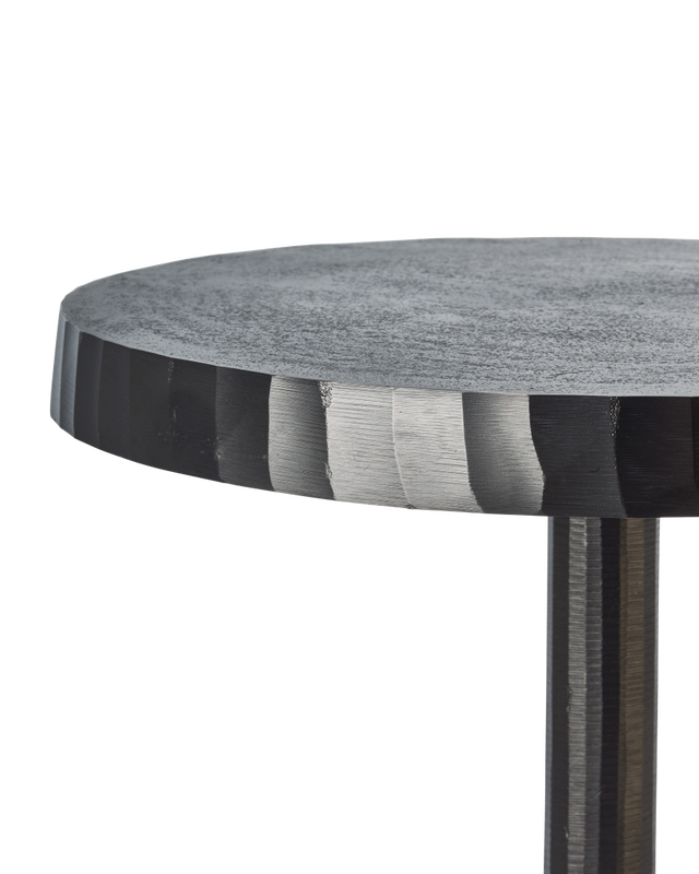 Side table Mace graphite, Dark grey, large