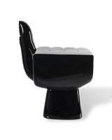 Chair Fist white, Black, small