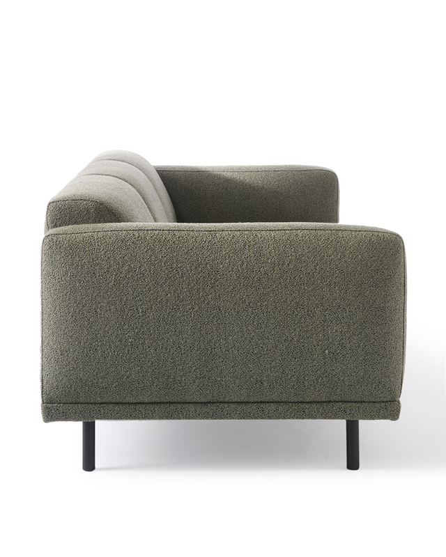 Sofa Teddy XL olive, Olive green, large