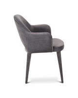 Chair arms Cosy velvet beige, Light grey, small
