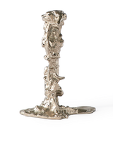 Drip candle holder L, Silver, small