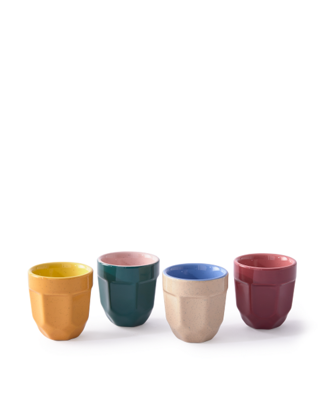espresso multi-colour set 4, Multi-colour, large