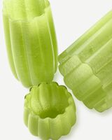 vase melon pink L, Olive green, small