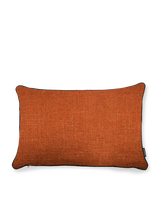 Cushion fabric smooth beige 40x60, Rust red, small
