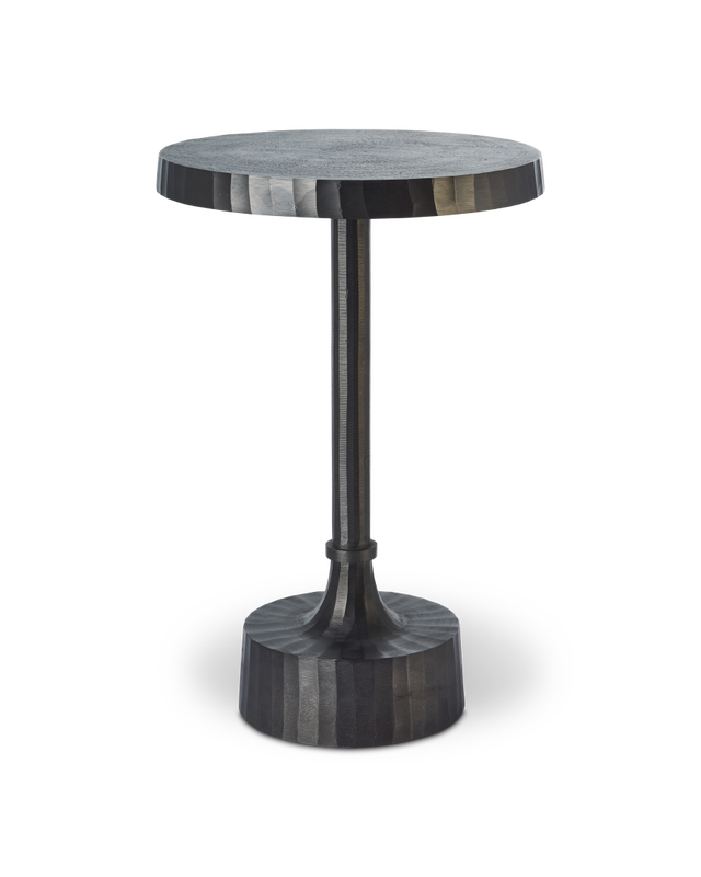 Side table Mace graphite, Dark grey, large