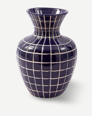 vase hamam S, Dark blue, medium