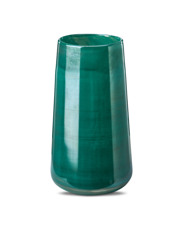 Vase Radium green L, Dark green, large