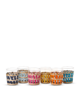 Tumbler + reed set 6, Multi-colour, small