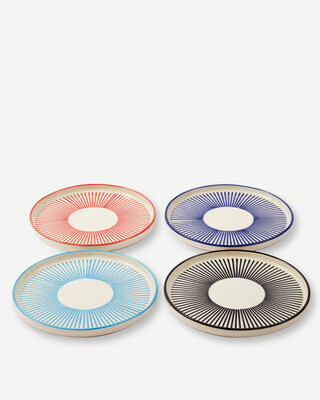Marine Striped Plates