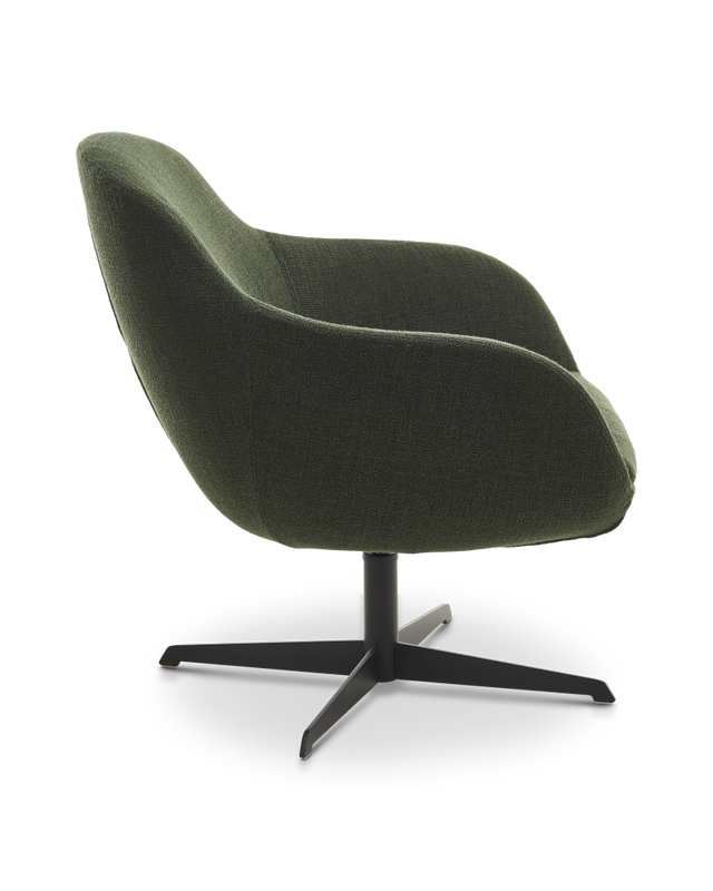 Swivel chair Spock pink, Dark green, large