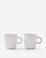 coffee cups packed set 2, White, small