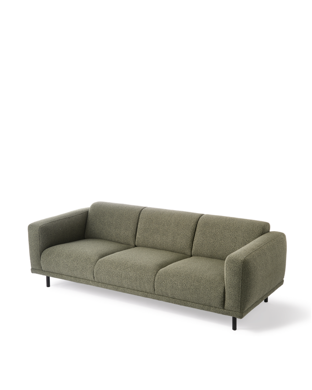 Sofa Teddy XL olive, Olive green, large