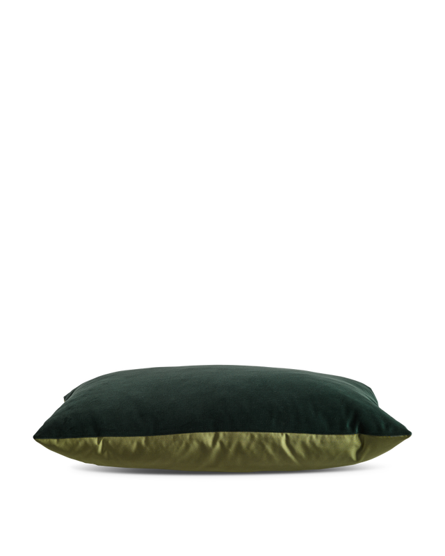 Cushion velvet nightblue 50x50, Dark green, large
