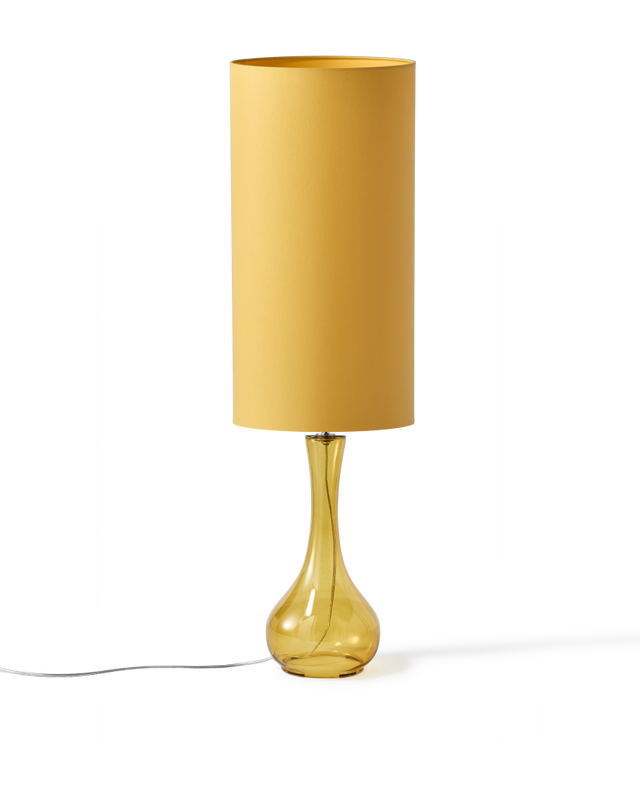 lamp base genie yellow L, Yellow, large