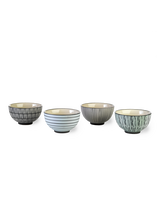 Snack bowl Pastel afresh set 4, Green grey, small