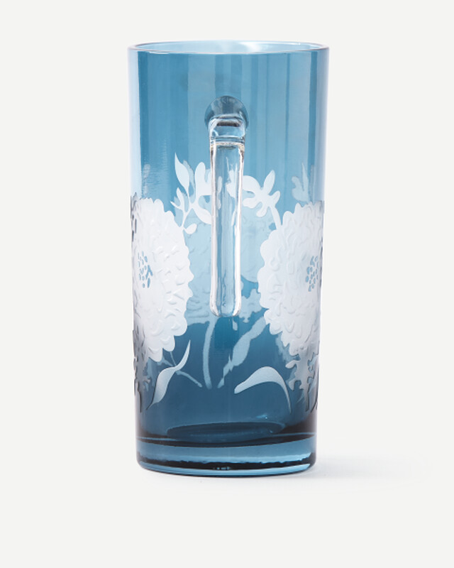 pitcher peony, Dark blue, pdp