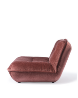 lounge chair puff dark blue, Burgundy red, small