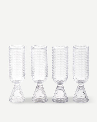 Rooftop Champagne Glasses