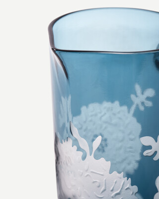 pitcher peony, Dark blue, medium