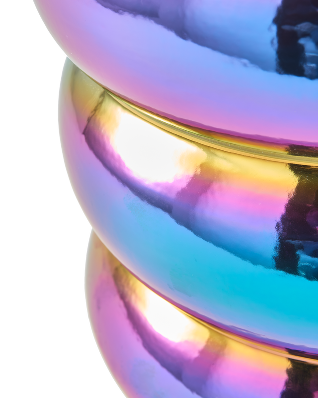 plant pot chubby oily, Multi-colour, large