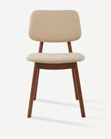 dining chair happy days smooth beige (FSC 100% certified), Beige, small
