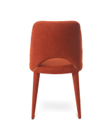 Chair Holy fabric forest green, Rust red, small