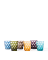 Tumbler blocks multicolour set 6, Multi-colour, small