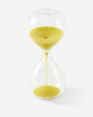 sandglass ball yellow XXS, Yellow, medium