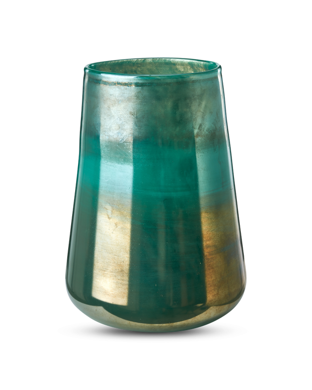 Vase Radium green M, Dark green, large