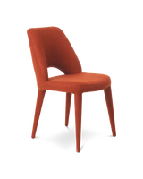 Chair Holy fabric rust, Rust red, small