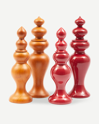 grinder salt/pepper wood M, Dark brown, medium