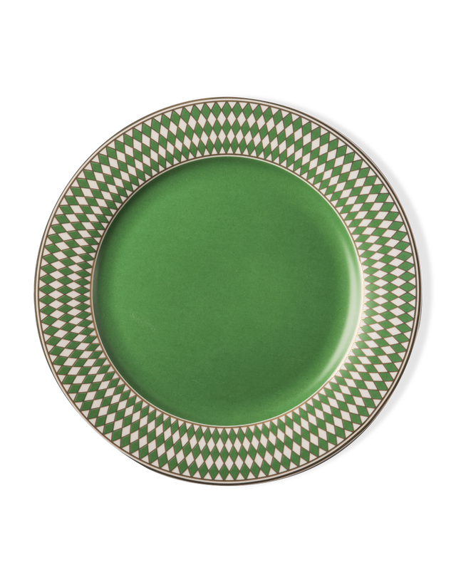 Side plate Chess set 4, Multi-colour, large