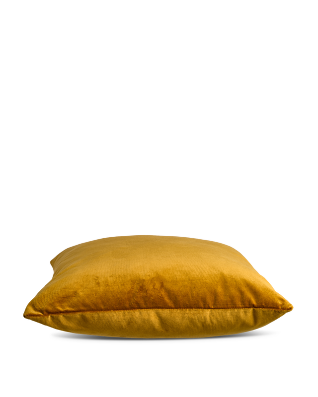 Cushion velvet gold 40x60, Gold, large