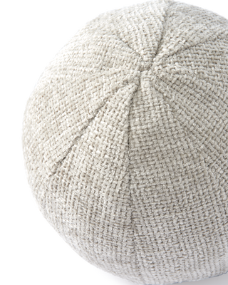 cushion ball ecru S, White, medium