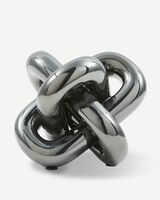 chain moving metallic, Dark grey, small