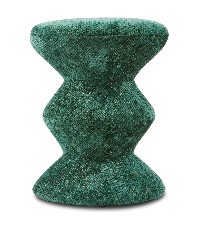 Shop Greenish Soft Zig Zag Stool| POLSPOTTEN